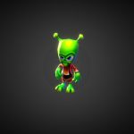 Lowpoly Alien