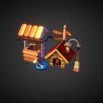 Lowpoly Dog House