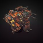 Mech Constructor: Heavy Mech (PBR)