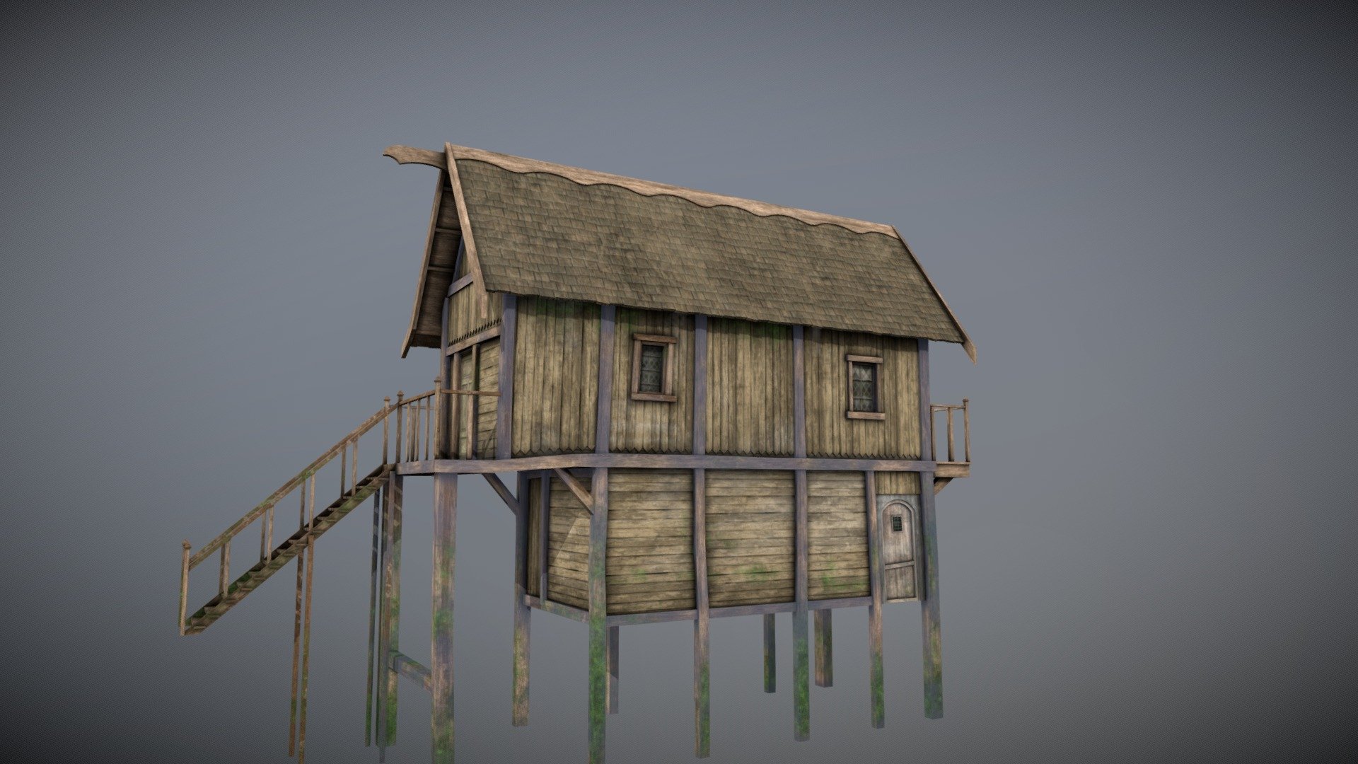 Medieval lake village – House 13
