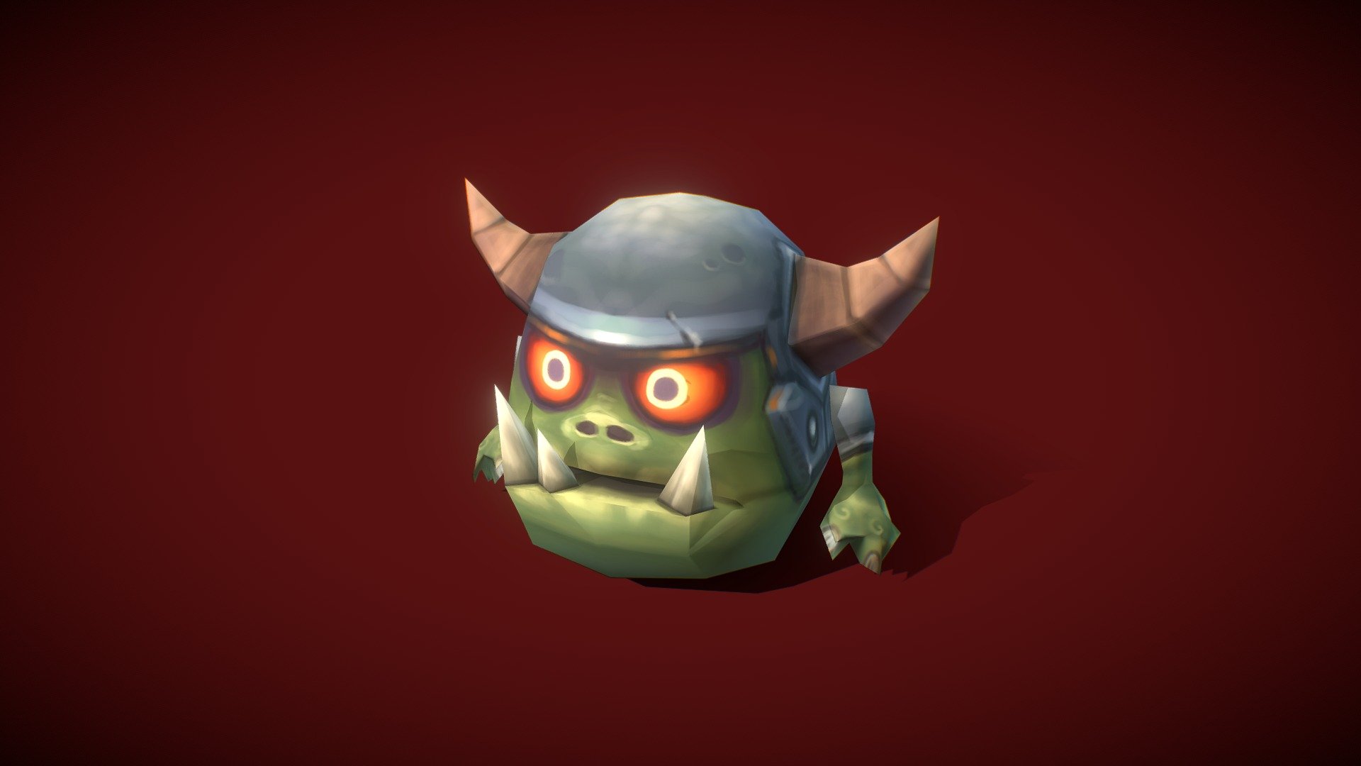 Micro Orc Gronk – Faceted Style