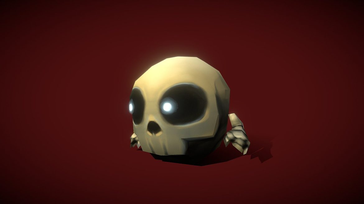 micro skeleton tom 3d model