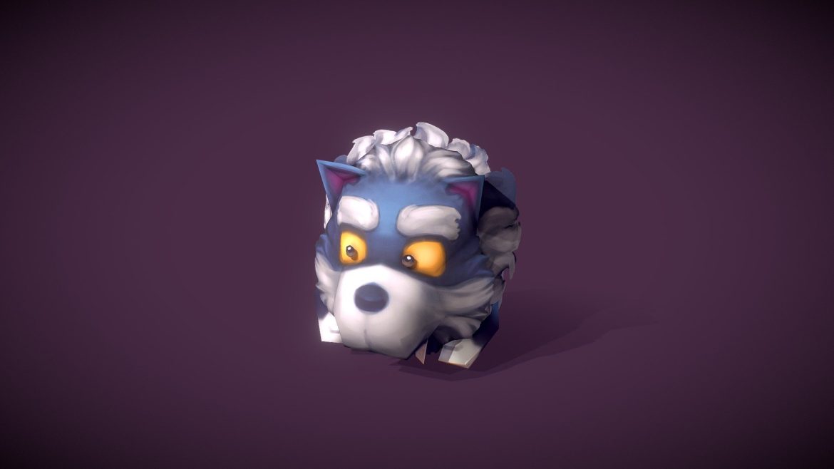 micro werewolf otis 3d model