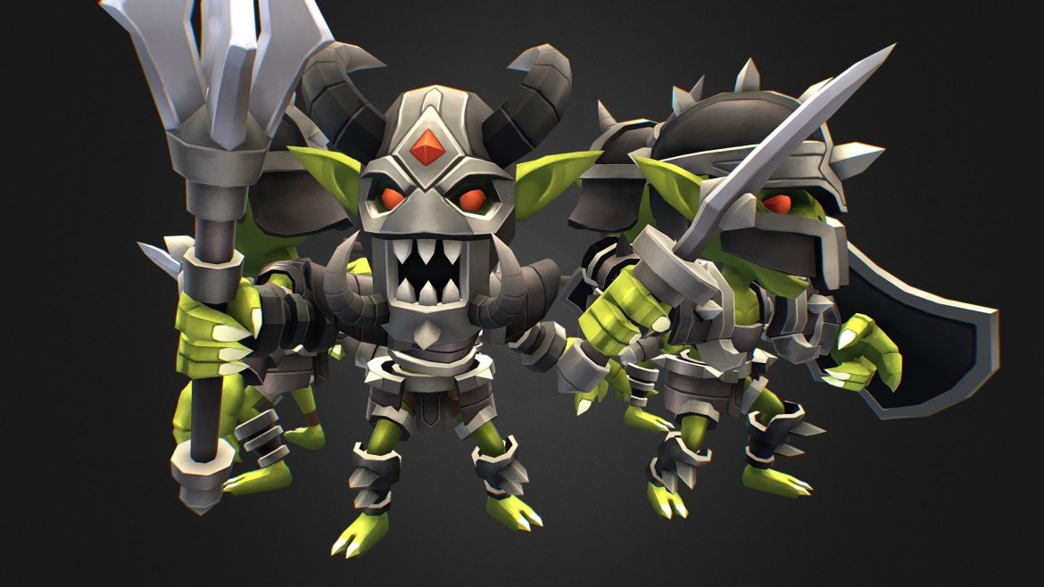 minions series goblin 3d model