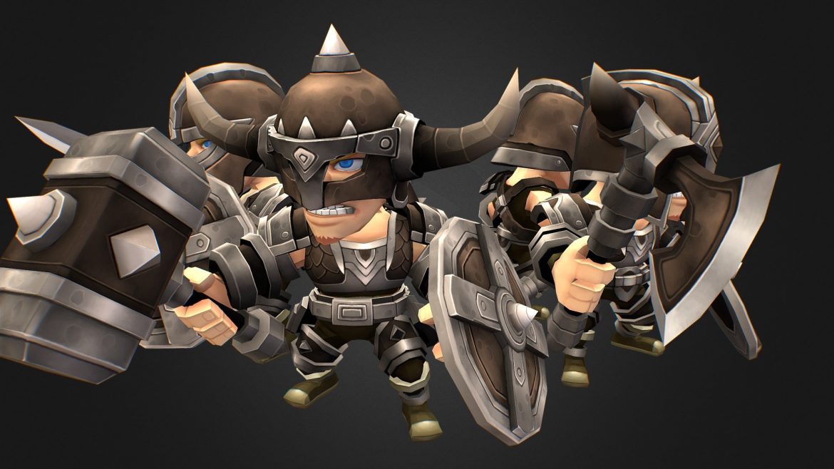 Minions Series - Viking - deep3dsea