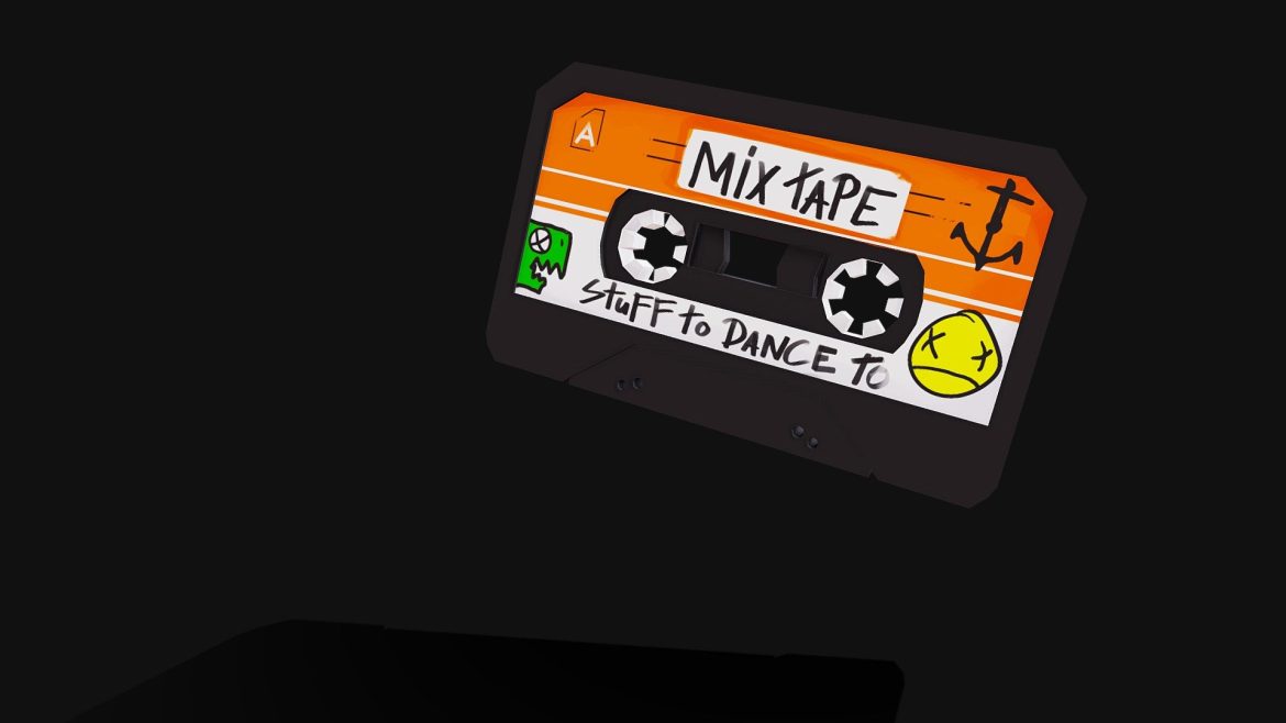 mixtape 3d model