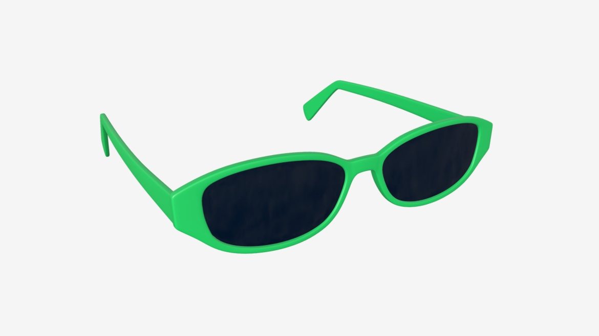 modern sunglasses 3d model