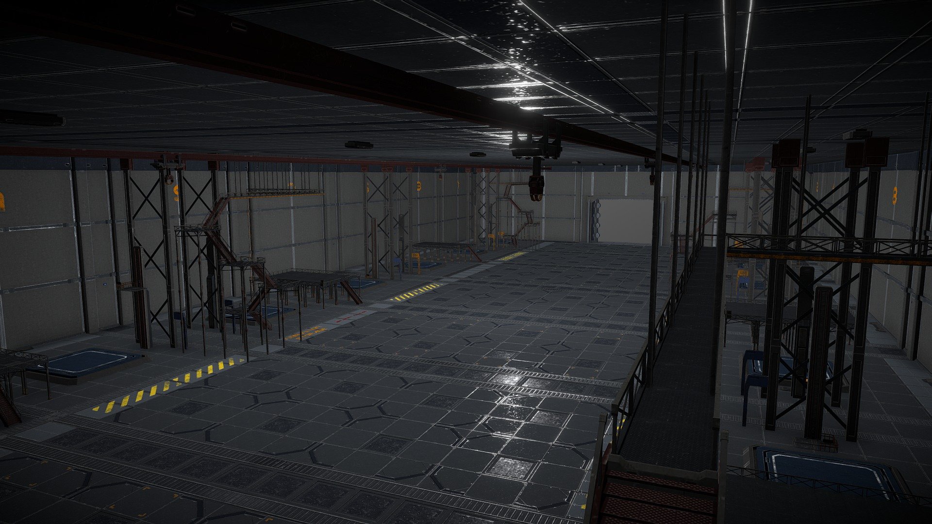 Modular Mech Hangar