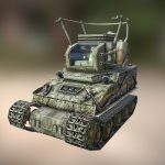 monster tank 3d model