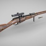 mosin nagant 9130 3d model