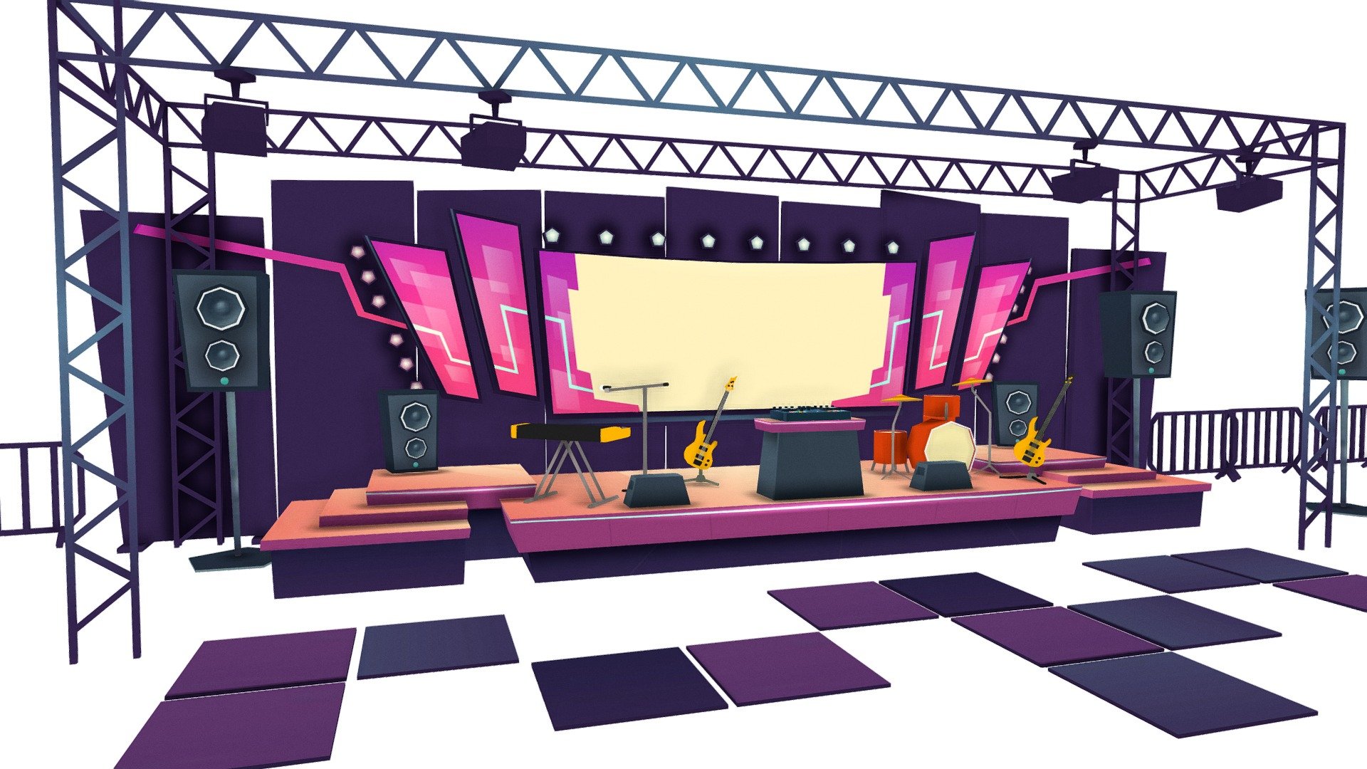 MUSIC CONCERT FESTIVAL DJ SCENE INSTRUMENT 🎶🎸