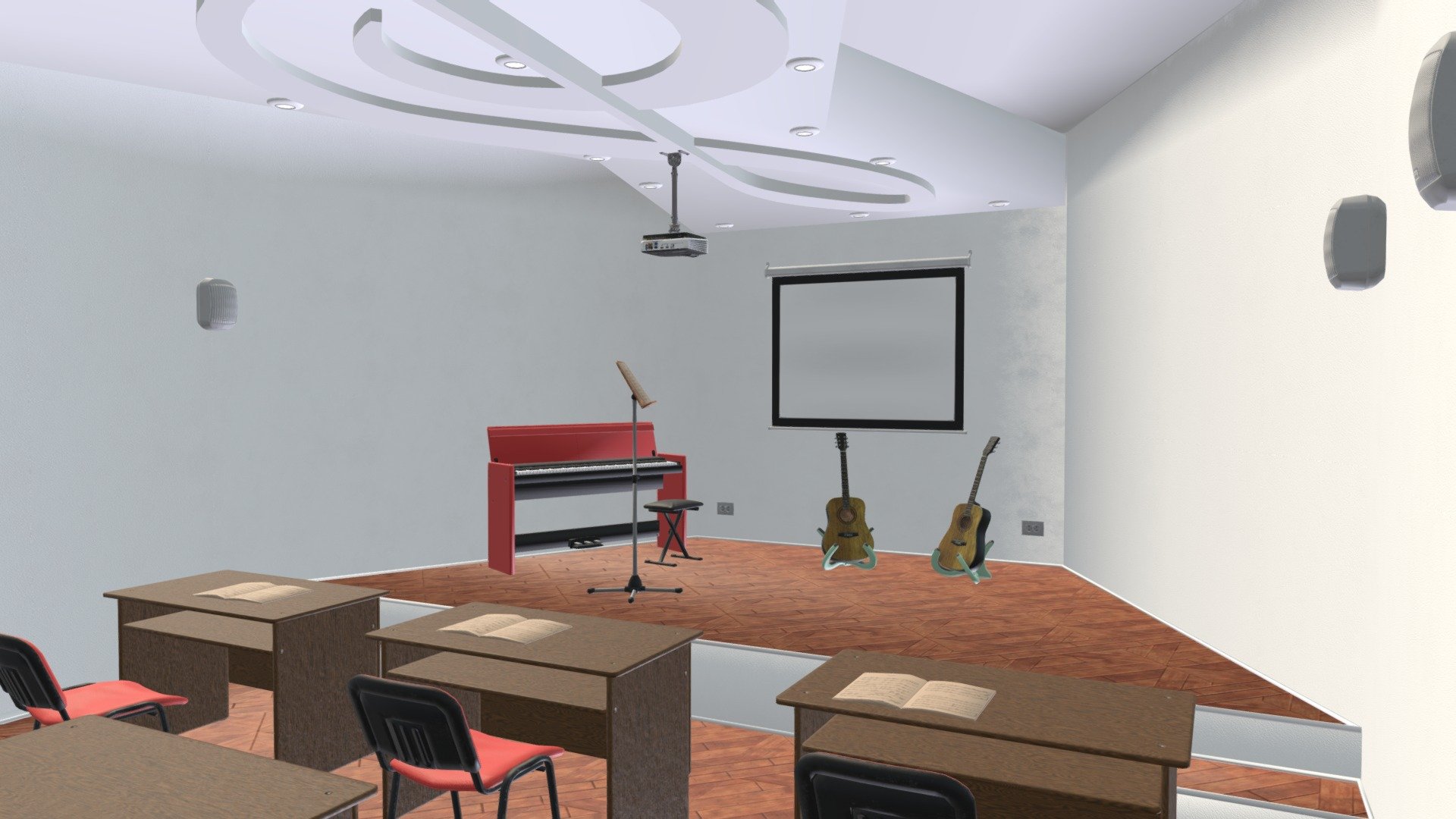 Music Room – Environment And Props