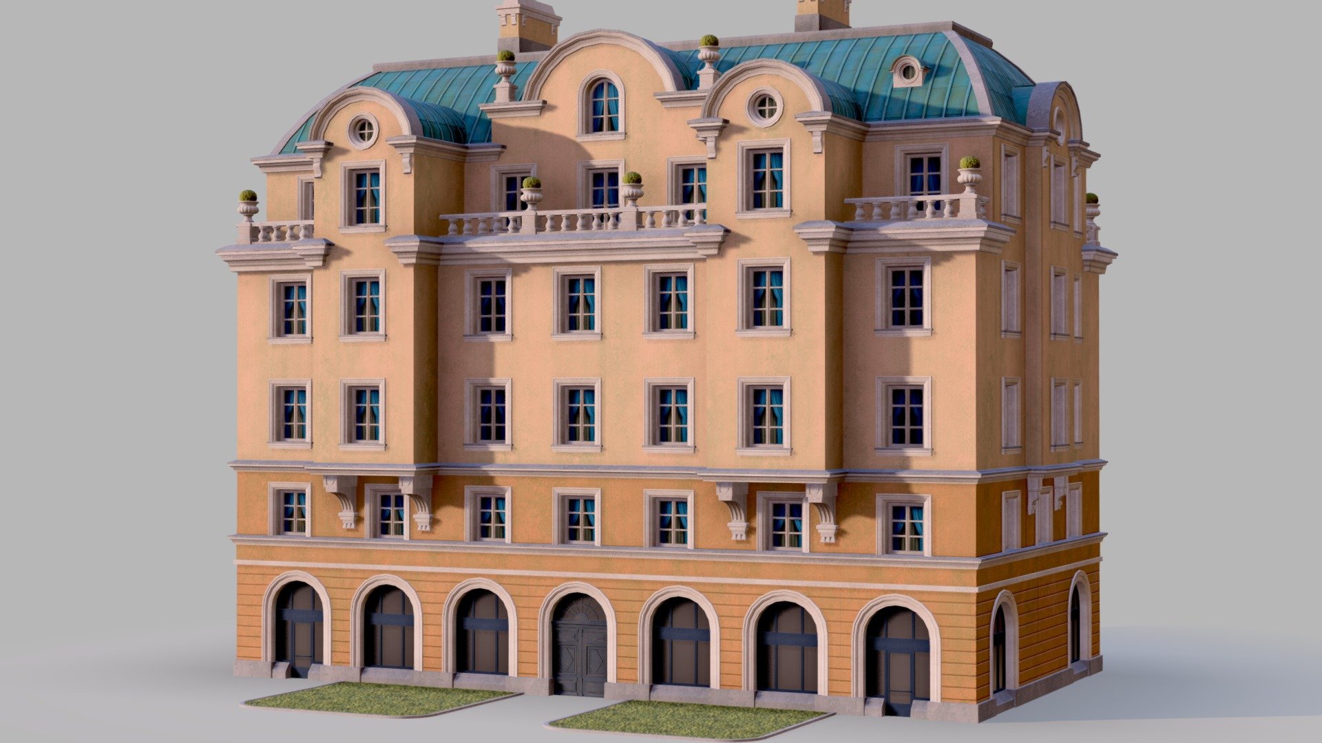 Neoclassic hotel