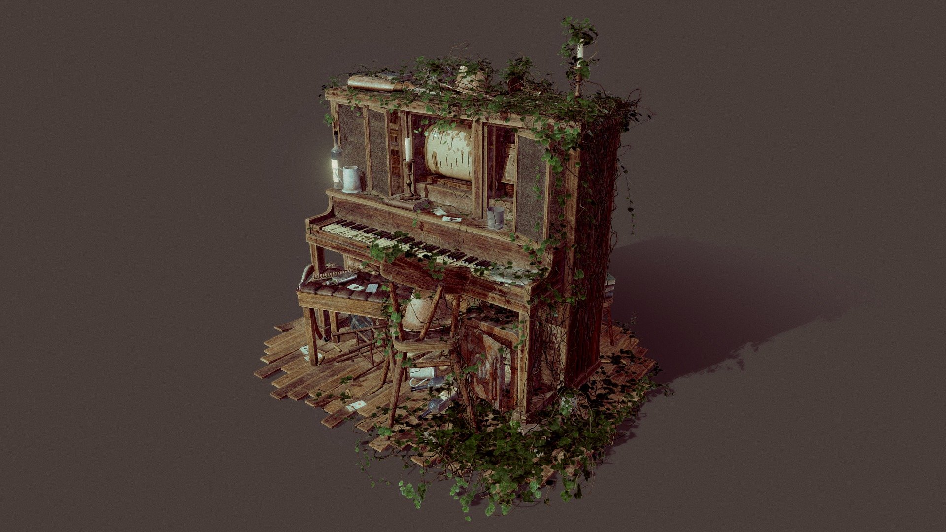 Old Piano
