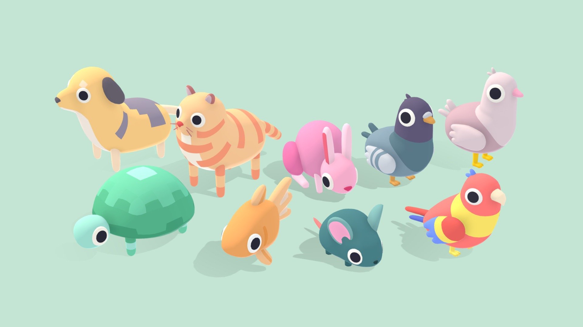 Pet Animals – Quirky Series