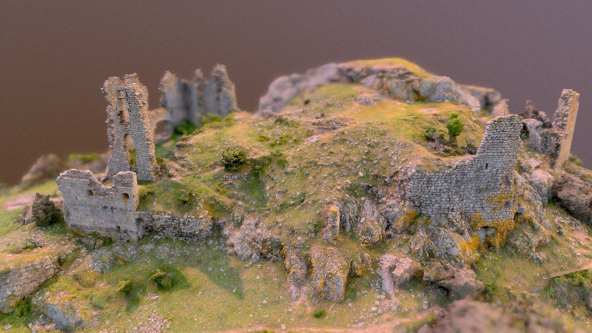 Pierregourde ruins
