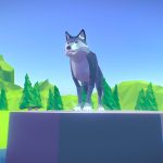 Poly Art Wolf