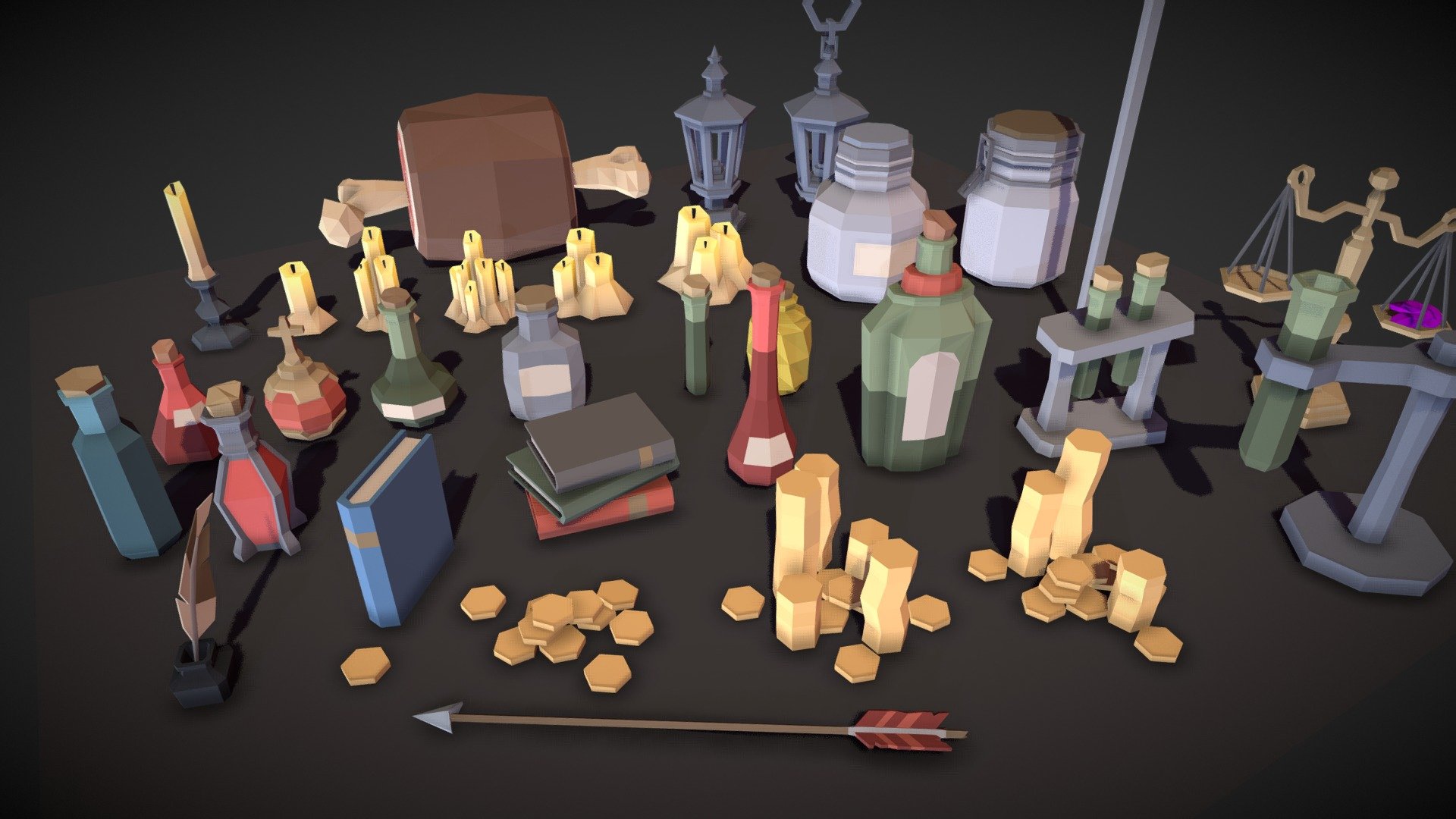 POLYGON – Dungeon Items