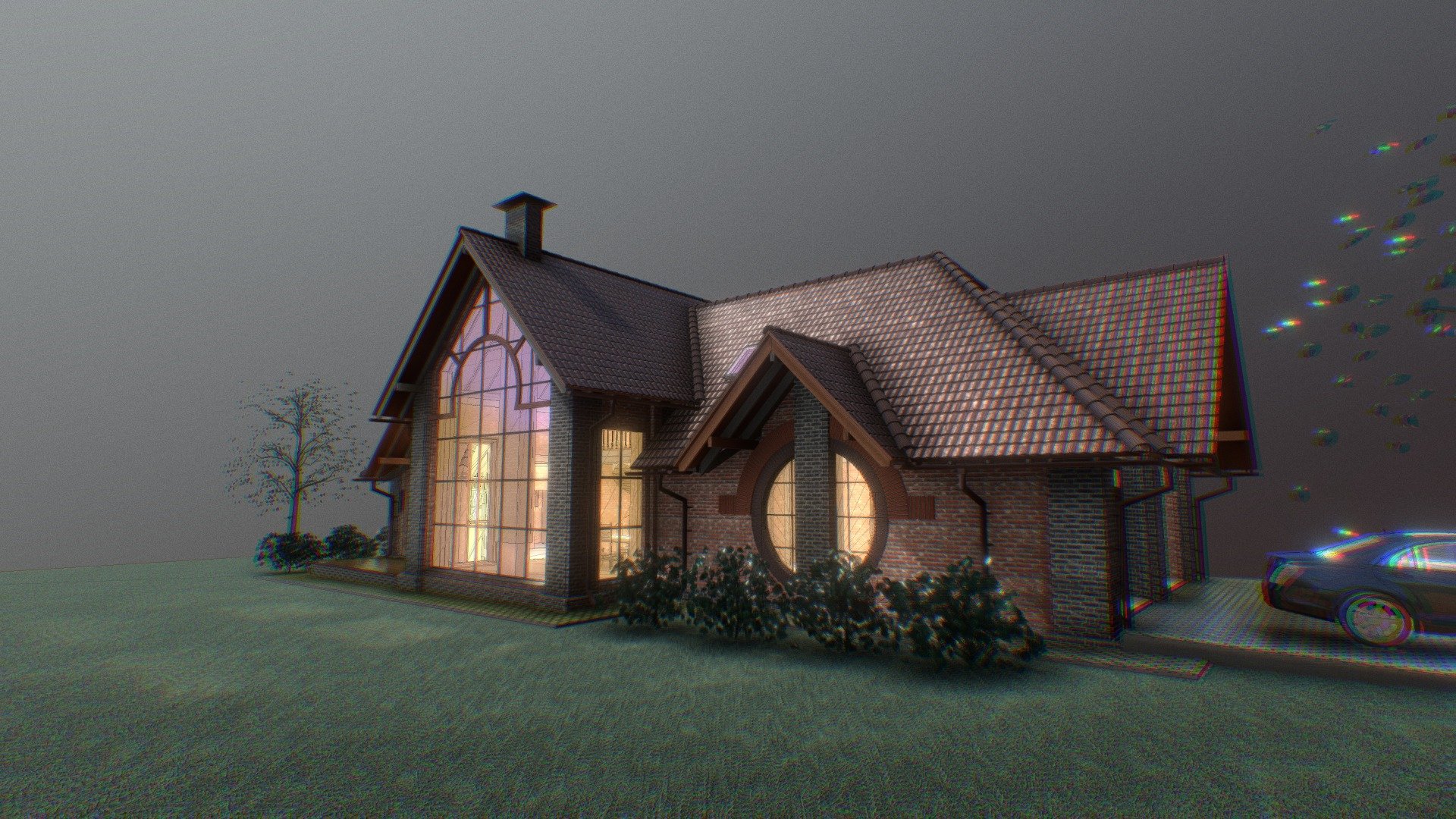 PR_02_08_17 Guest house / Гостевой дом с гаражом