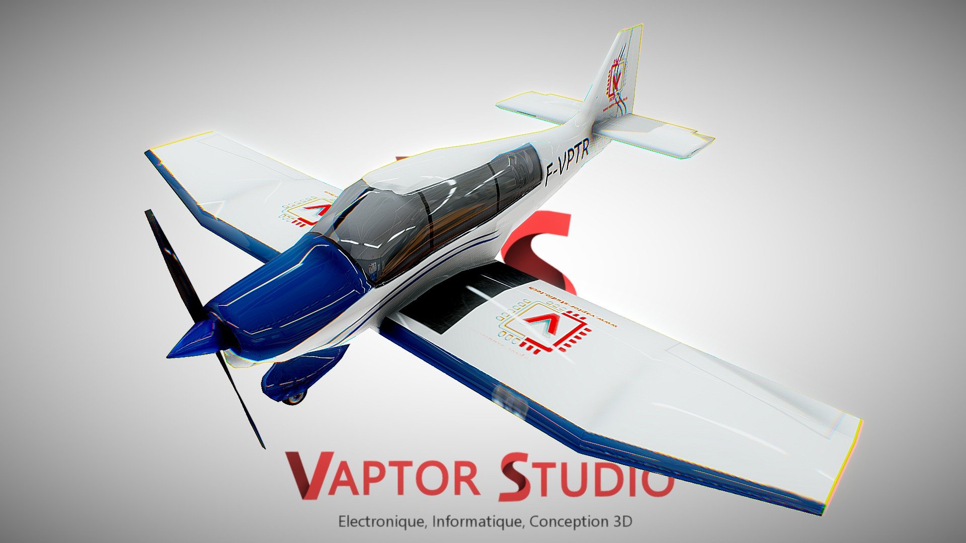 Robin Dr400 [LOW POLY]
