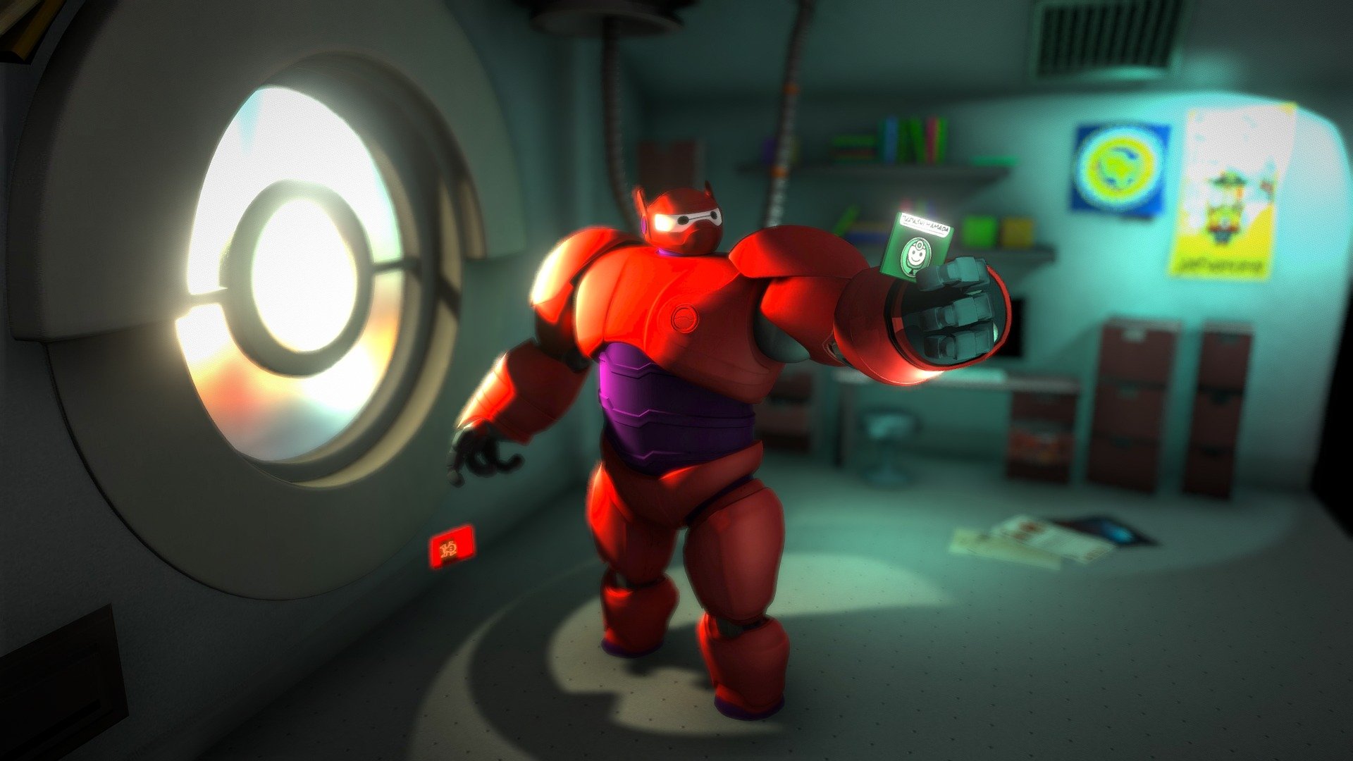 Scene – Baymax Lab