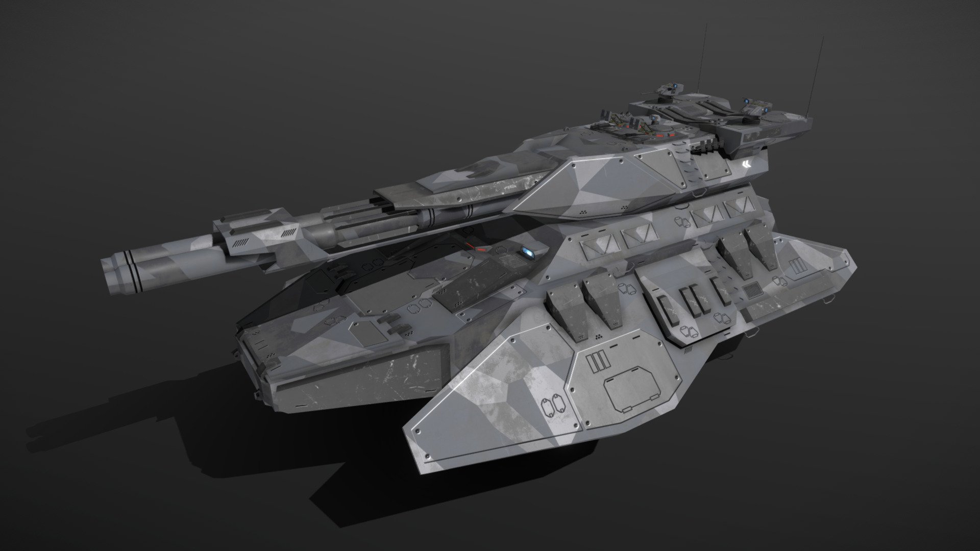Scifi Scorpion Heavy Antigrav Tank