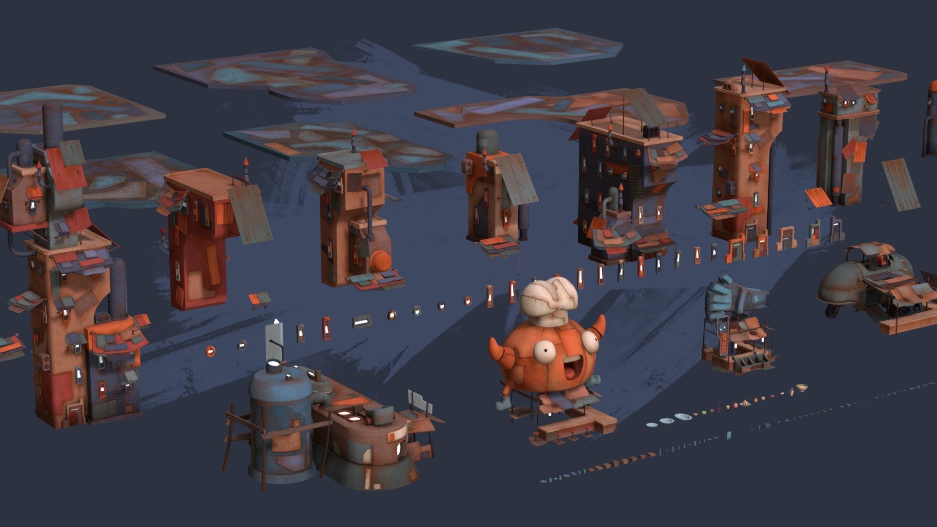 Scrap City Assets first pack