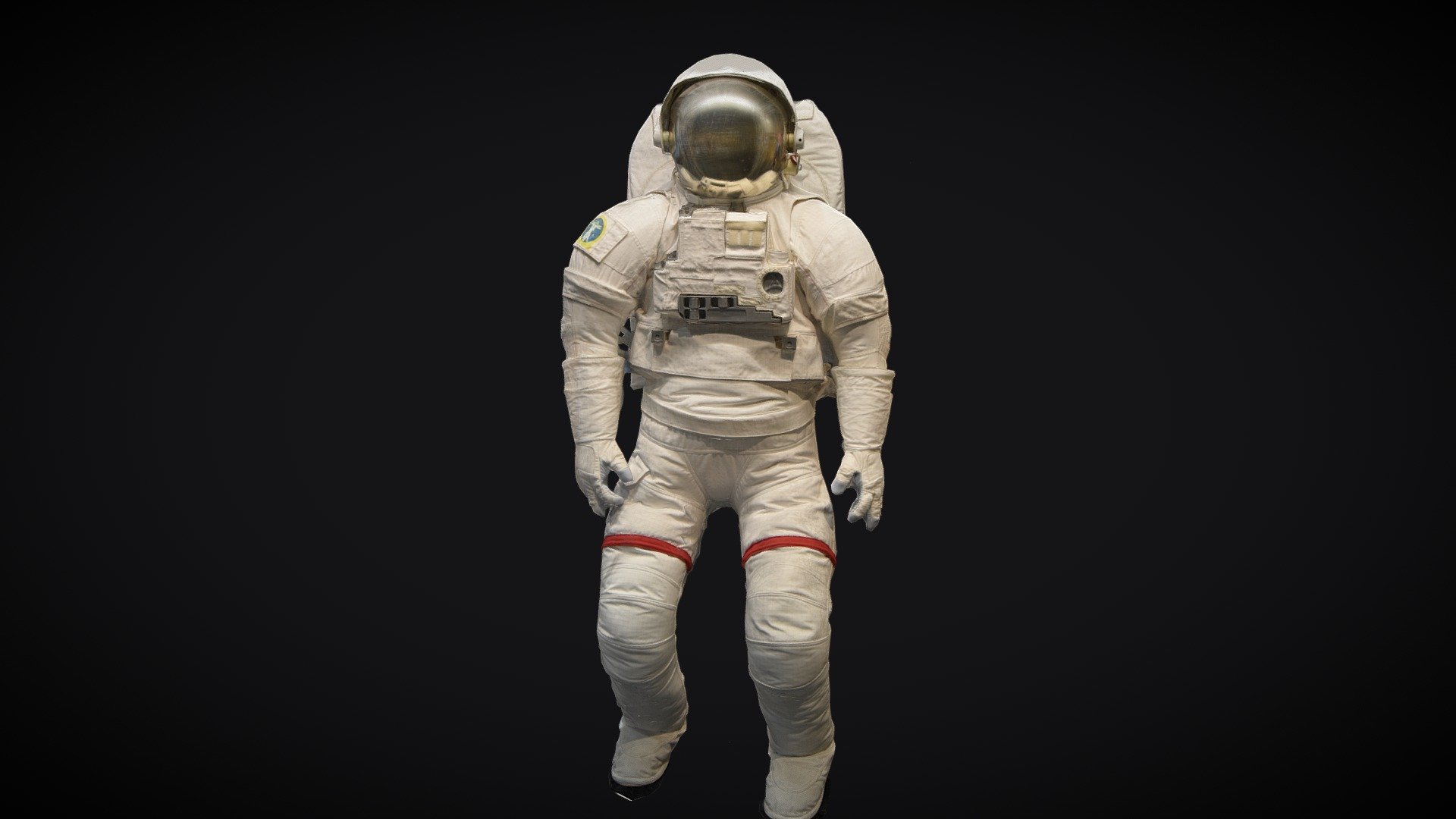 Space suit photogrammetry scan