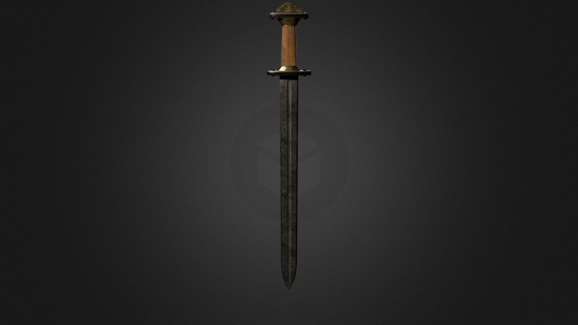 spatha roman longsword 3d model