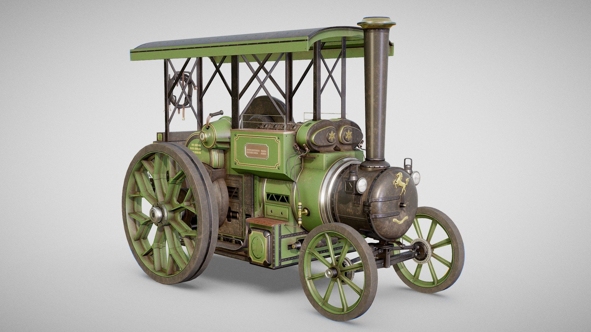 Steam Tractor – Aveling Barford