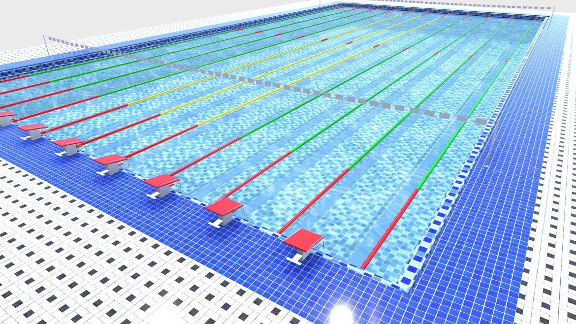 swimming pool 3d model