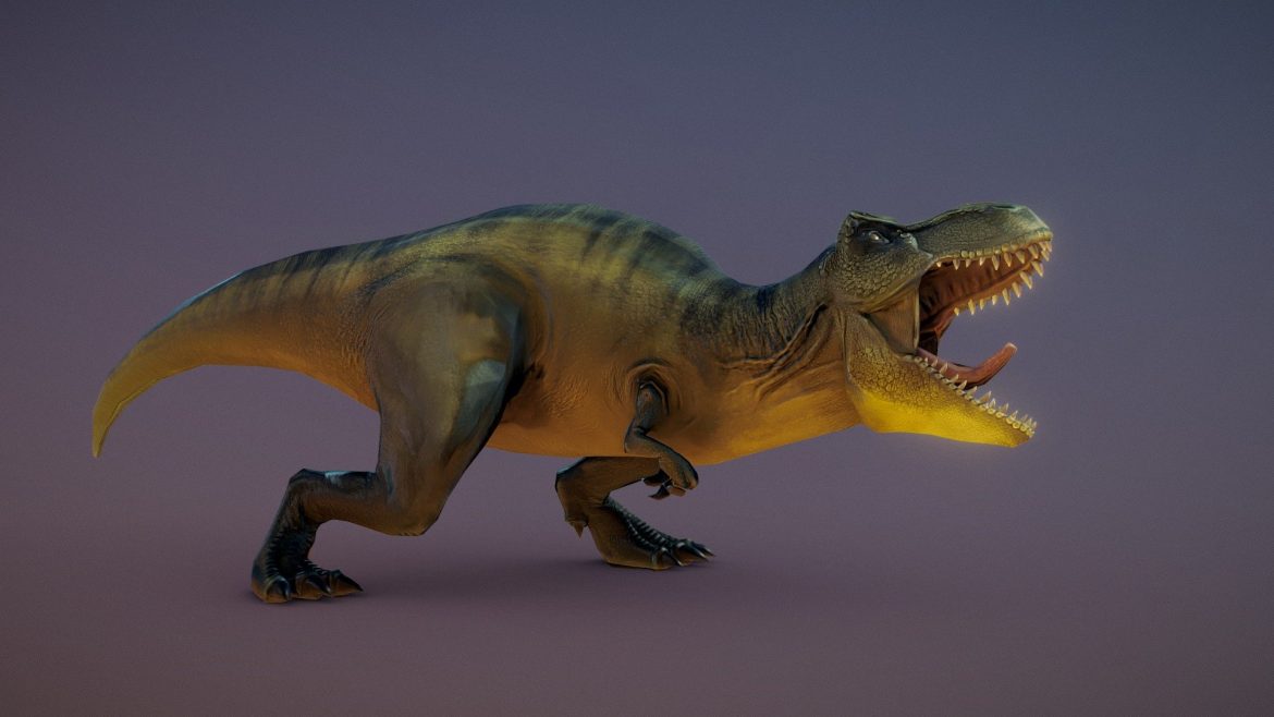 t rex dinosaur 3d model