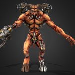 Tech demon T-pose