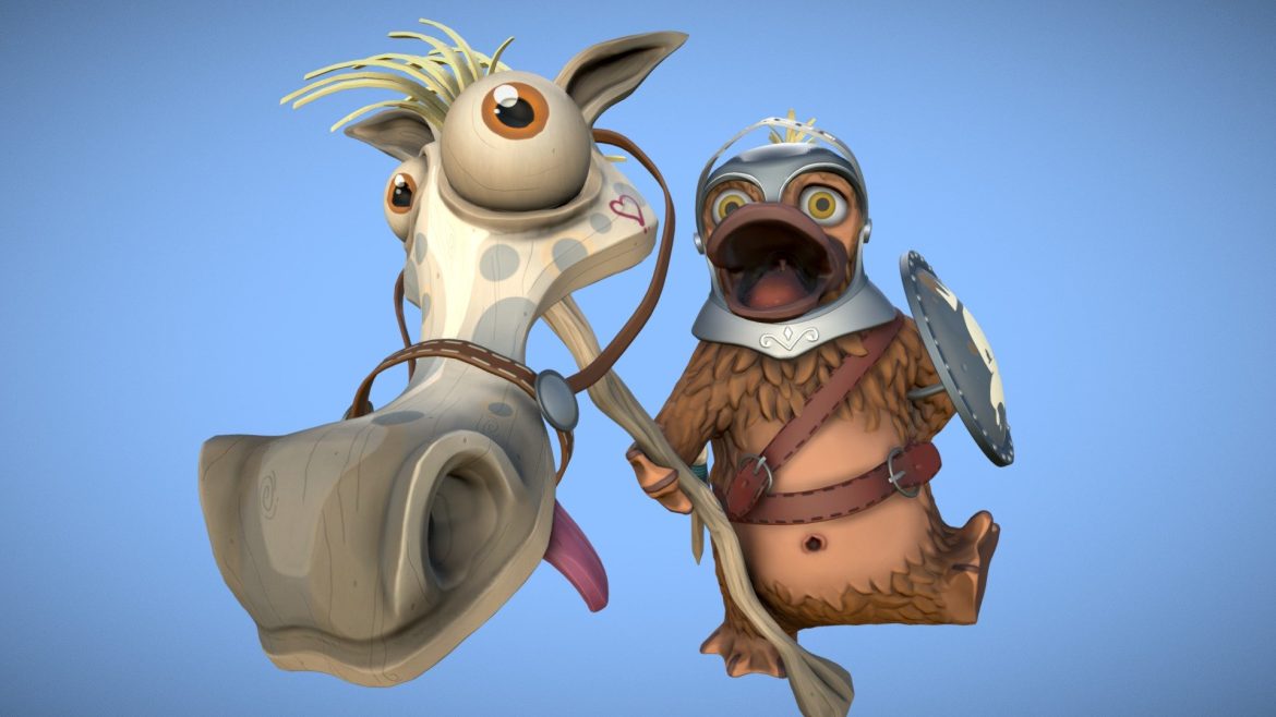 the platyknight 3d model