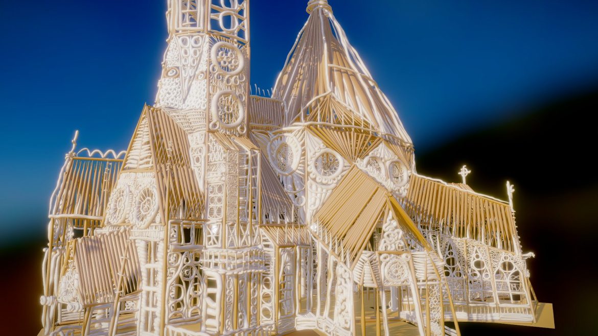 tilt brush candy cathedral final version 3d model