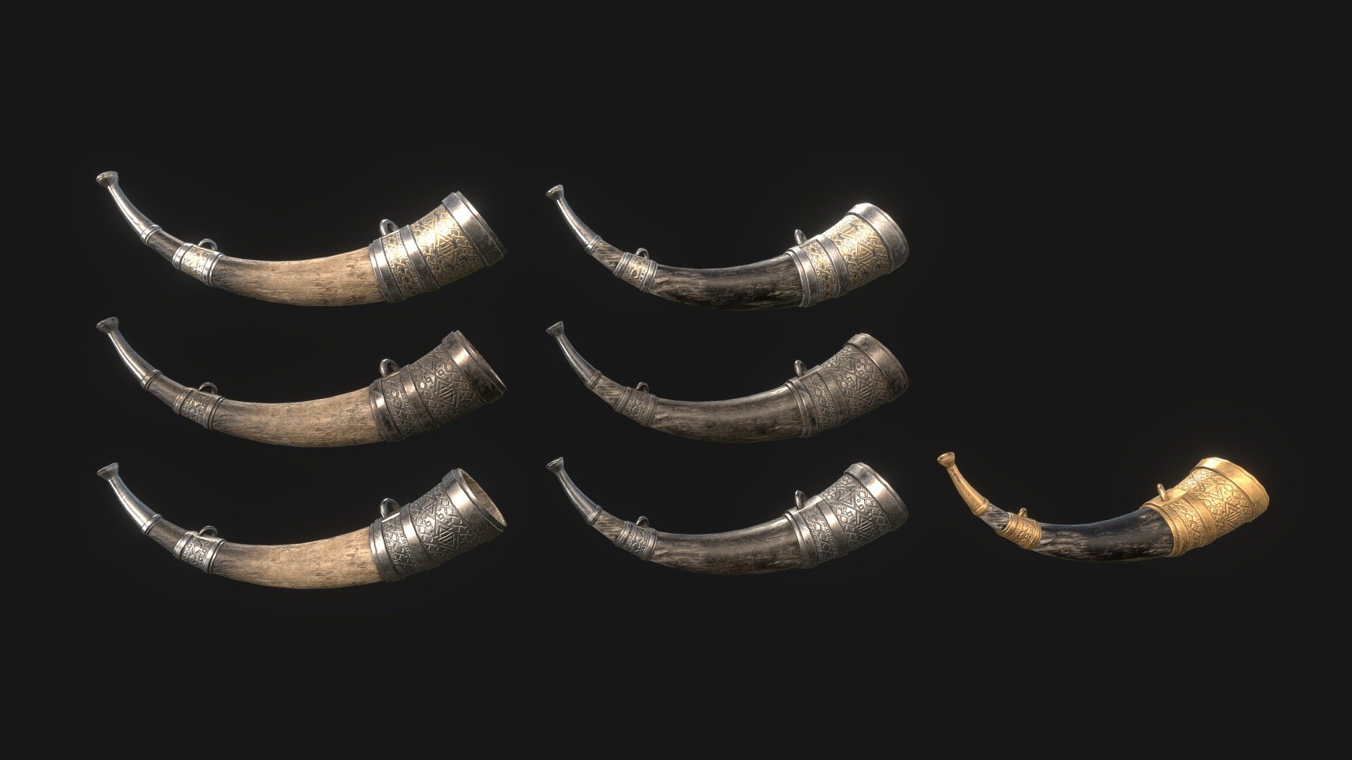 Viking War Horns – Pack