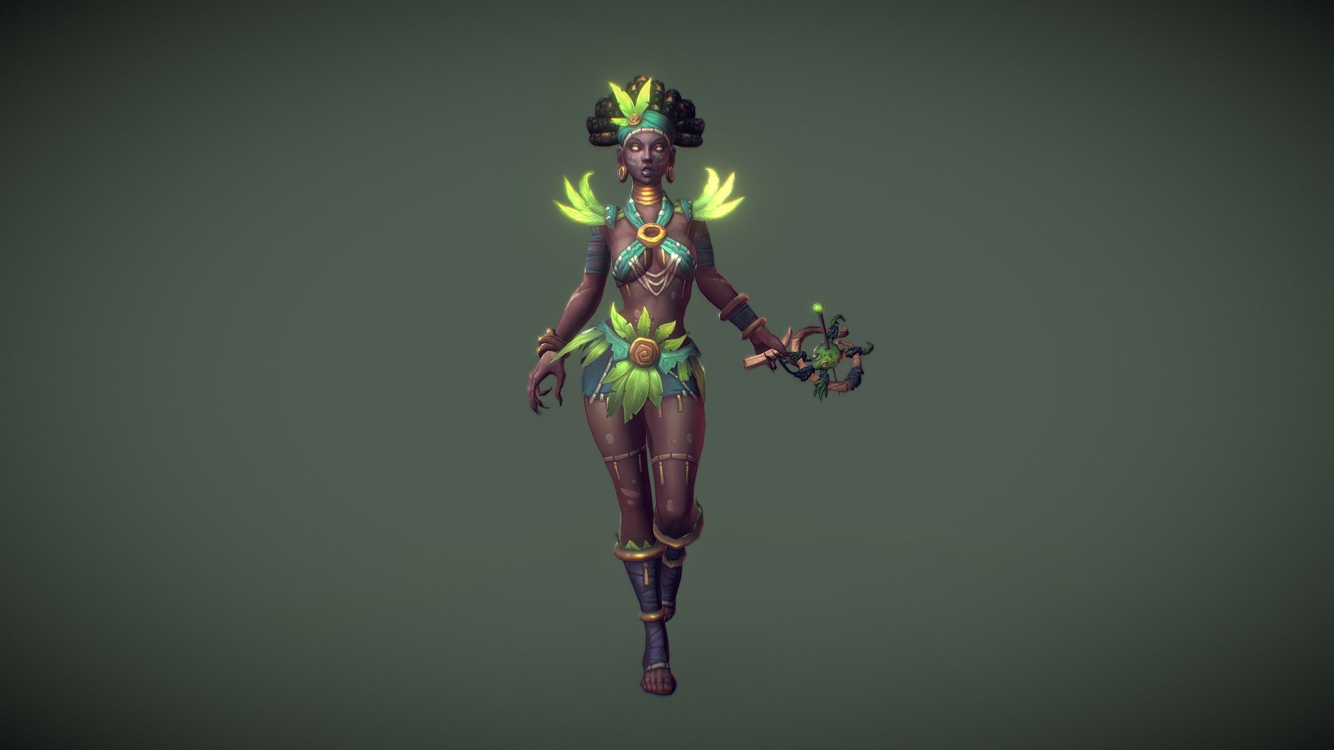 Voodoo Priestess