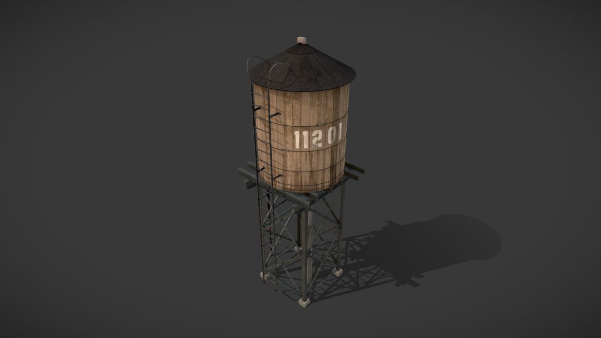 water tank 3d model