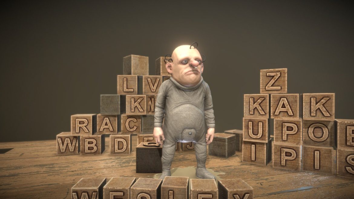 wesley 3d model