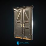 Wooden door