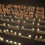 Wooden Fence Set