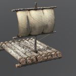 Wooden Life Raft