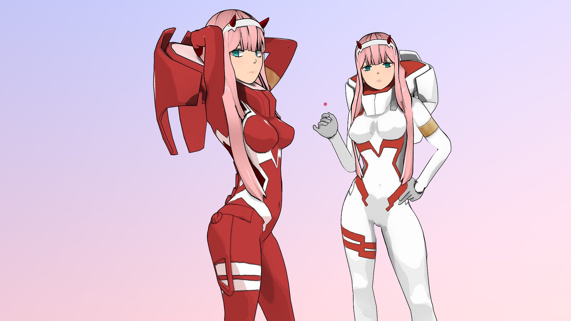 Zero Two – (not rigged)
