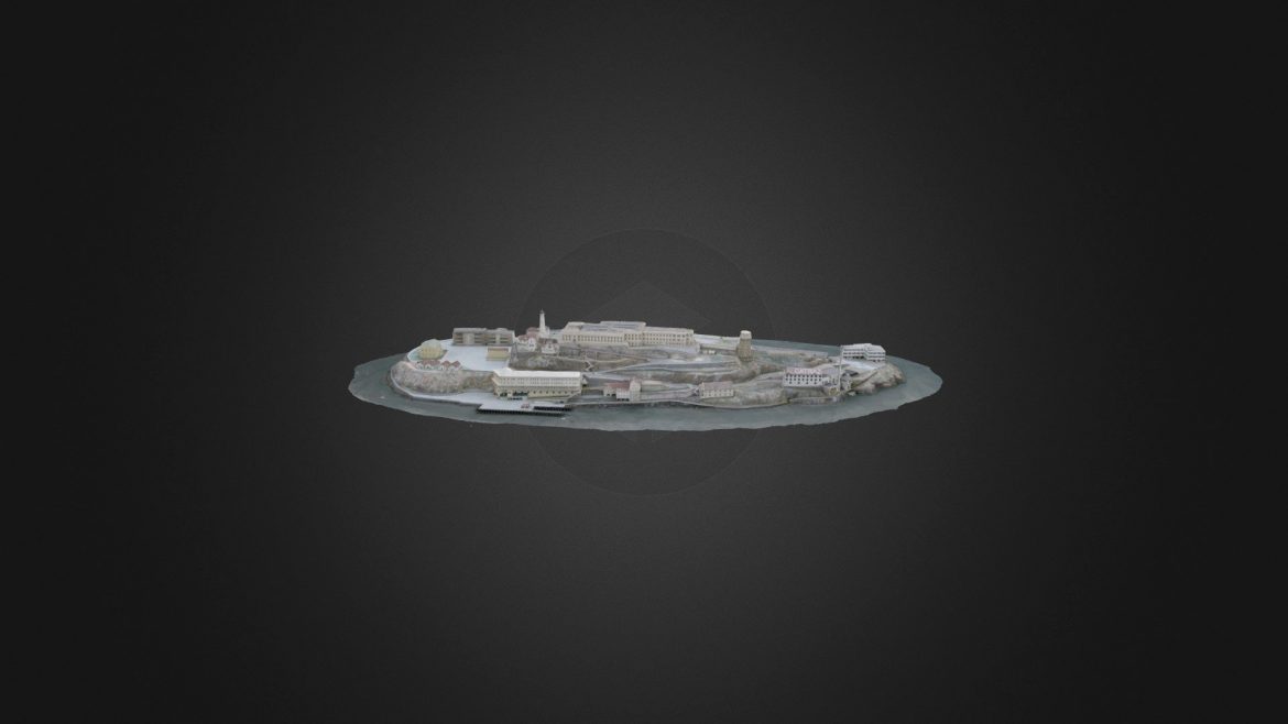 alacatraz 3d model