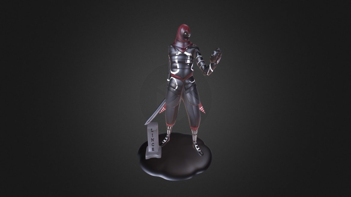 aragami shadow assassin 3d model