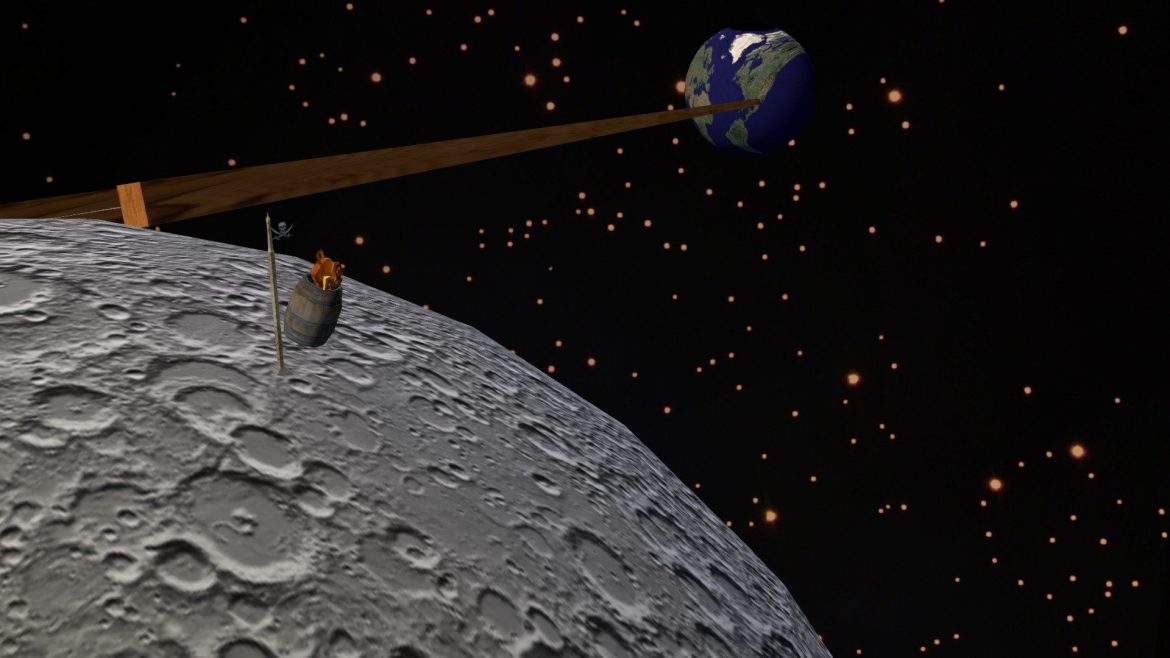 ba pc first pirate in the moon valentinas 3d model
