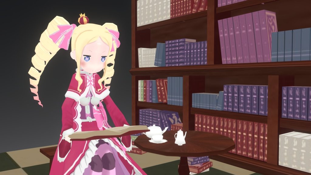 beatrice 3d model