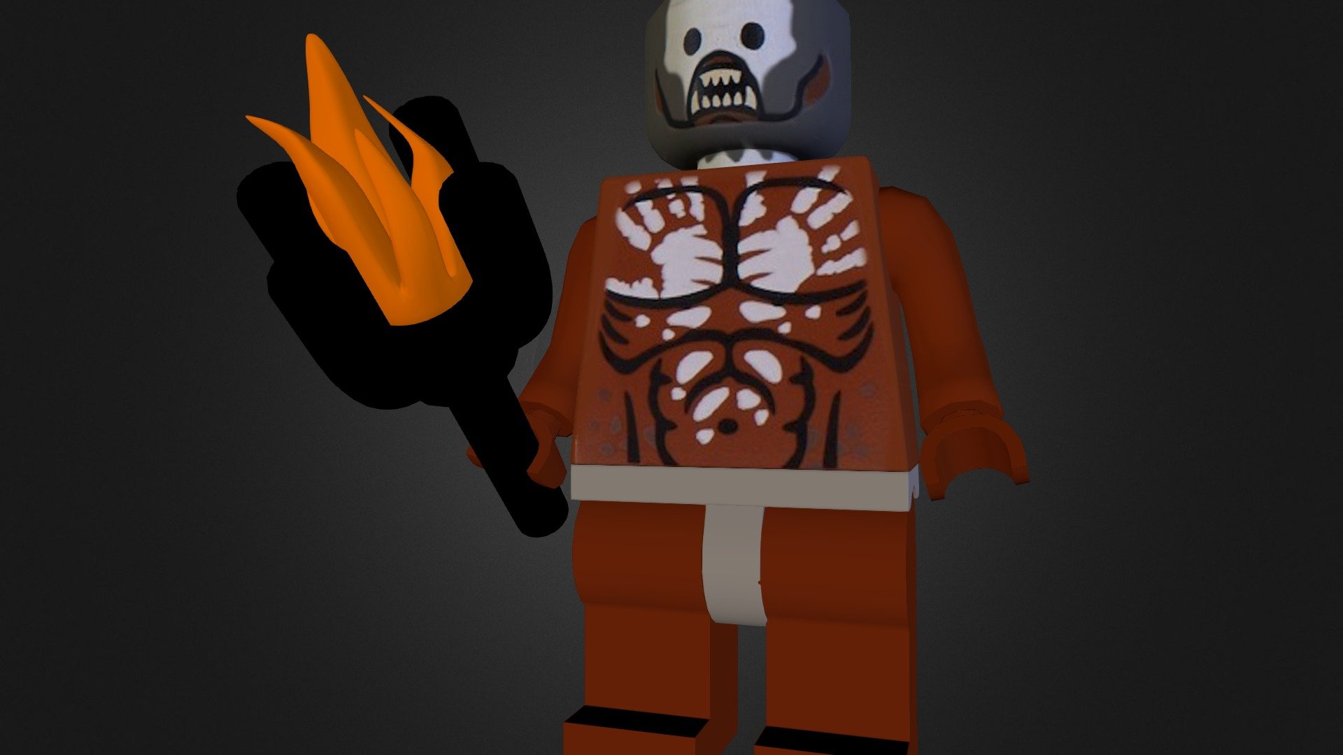 Berseker Lego of Lord of The Rings