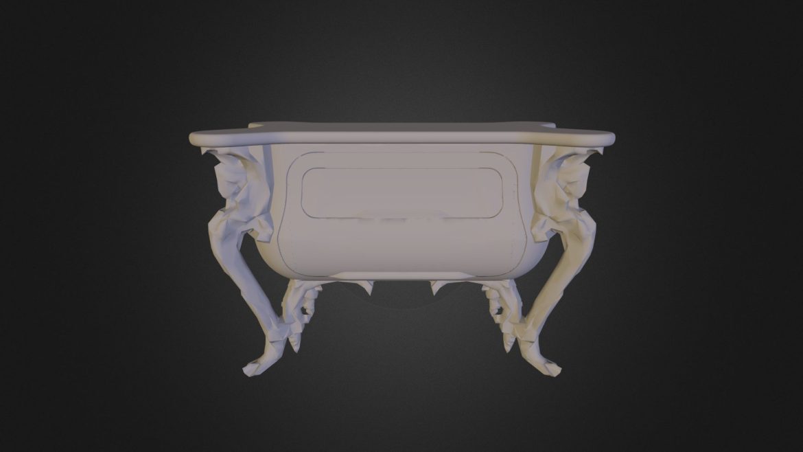 bourbon 3d model