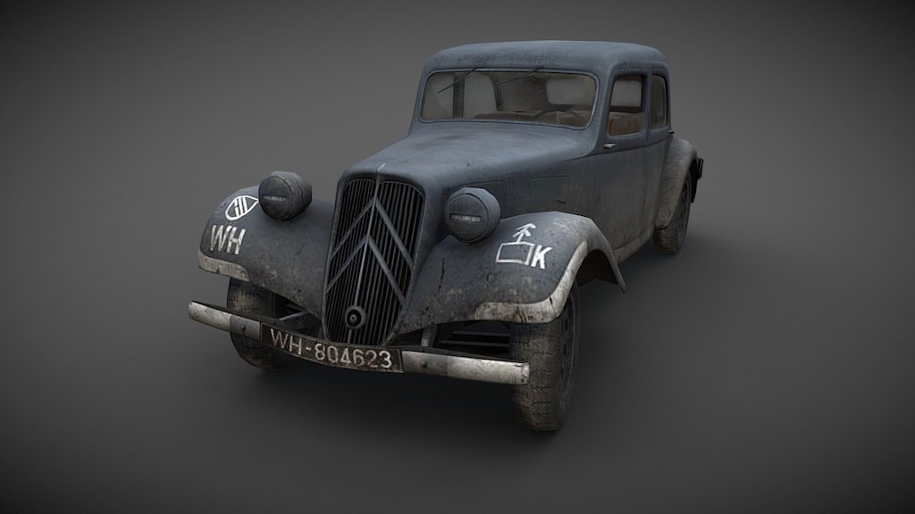 Citroën Traction Avant – German Army WWII